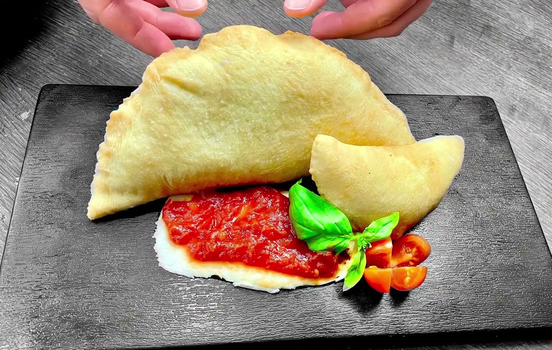 Bancone de Il Panzerotto a Roma Centocelle